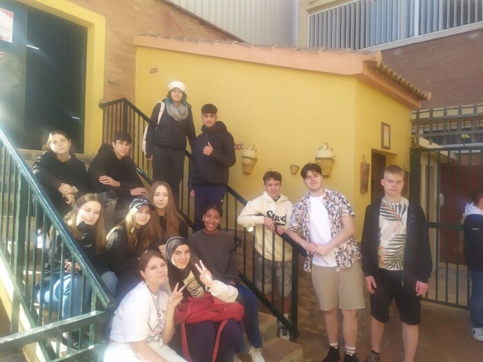 uczestnicy wyjazdu do Malagi