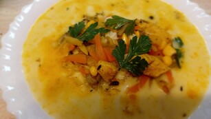 zupa curry z kurczakiem